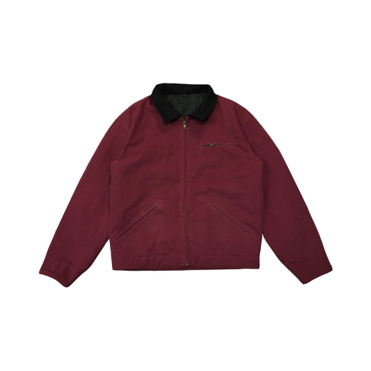 Burgundy Bullet Jacket